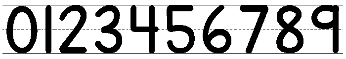 KG Teacher Created Lines Font OTHER CHARS