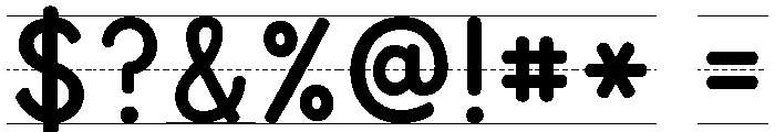 KG Teacher Created Lines Font OTHER CHARS