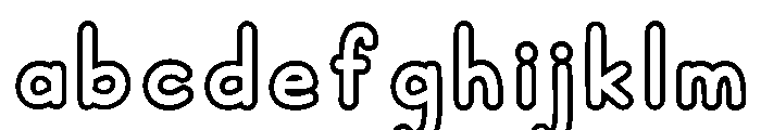 KG Teacher Created Outline 2 FONT