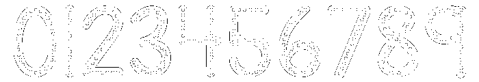 KG Teacher Created Outline Dot Font OTHER CHARS