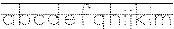 KG Teacher Created Star Lined 2 FONT