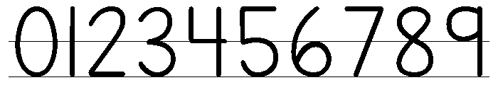 KG Teacher Created Thin 2Lined Font OTHER CHARS
