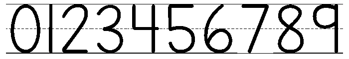 KG Teacher Created Thin Lined Font OTHER CHARS