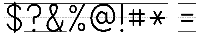 KG Teacher Created Thin Lined Font OTHER CHARS