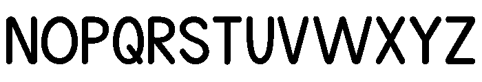 KG Teacher Created Font UPPERCASE