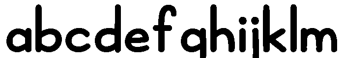 KG Teacher Created FONT