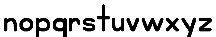 KG Teacher Created Font LOWERCASE