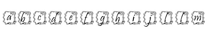 KGARTIST Font LOWERCASE