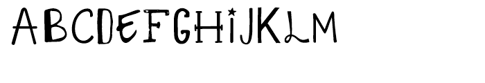 KG Alphabet Regurgitation Font UPPERCASE