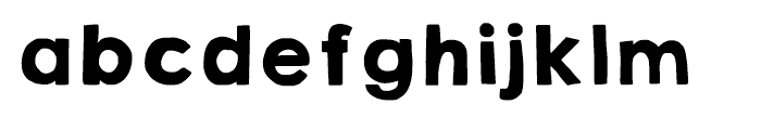 KG Happy Solid Font LOWERCASE