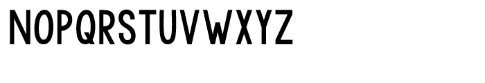 KG Modern Monogram Plain Font UPPERCASE