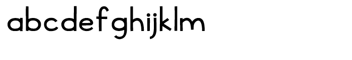 KG Thinking Out Loud Regular Font LOWERCASE