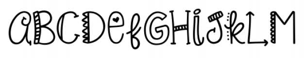 KG Only Hope Regular Font UPPERCASE