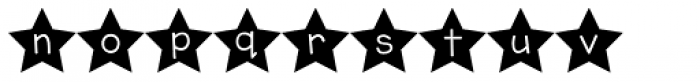 KG All Of The Stars Font LOWERCASE