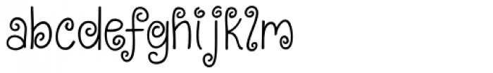 KG Kiss Me Slowly Font LOWERCASE