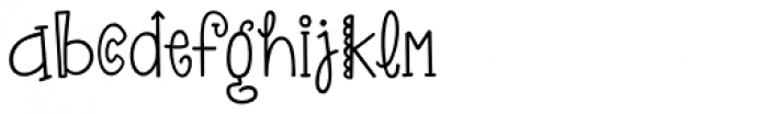 KG OnlyHope Font LOWERCASE