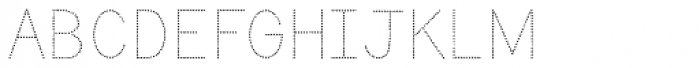 KG Primary Dots Font UPPERCASE