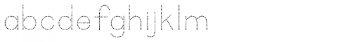 KG Primary Dots Font LOWERCASE