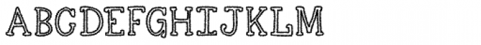 KG Skinny Love Font UPPERCASE