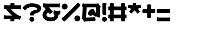 KGT Tugikon Font OTHER CHARS