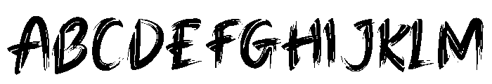 Khaely Font UPPERCASE