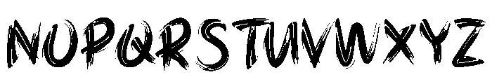 Khaely Font UPPERCASE