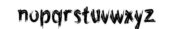 Khaely Font LOWERCASE