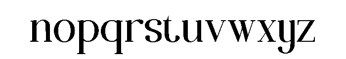 Khalgrom-Regular Font LOWERCASE