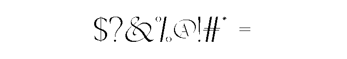 Khalida Florent Font OTHER CHARS