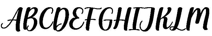 Kheyla Font UPPERCASE