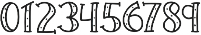 KH Prickles Starry-Regular otf (400) Font OTHER CHARS