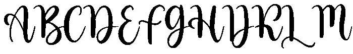 KhaylilaFont otf (400) Font UPPERCASE