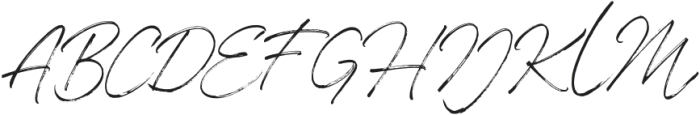 Khingston-Regular otf (400) Font UPPERCASE