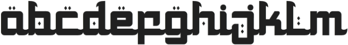 Khoblul Jannah Regular otf (400) Font LOWERCASE
