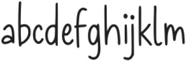 Khopinghoo otf (400) Font LOWERCASE