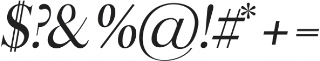 Khumbu regular-italic otf (400) Font OTHER CHARS