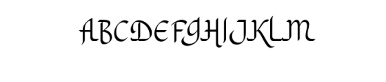 Khodijah.otf Font UPPERCASE