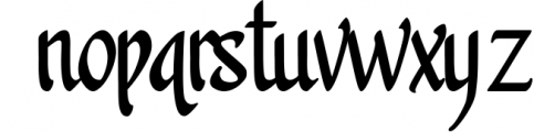 Khanaya - Serif Script Font Font LOWERCASE