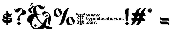 Khairullah DEMO Font OTHER CHARS