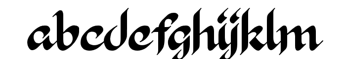 Khaleefa Font LOWERCASE