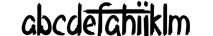 Khalifah Font LOWERCASE