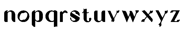 Khallijats Font UPPERCASE
