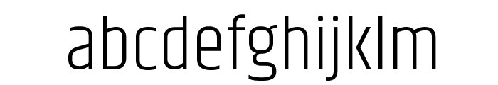 Khand-ExtraLight Font LOWERCASE