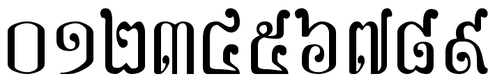 Khek Sangker Font OTHER CHARS
