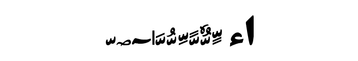 Khorshid  Font Font UPPERCASE