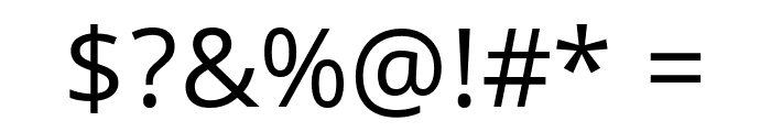 Khula Regular Font OTHER CHARS