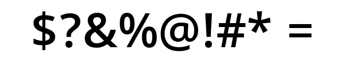 Khula Semibold Regular Font OTHER CHARS