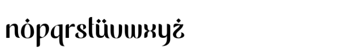Khalifah Font LOWERCASE