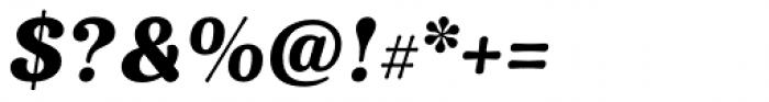 KhaoSans ExtraBold Italic Font OTHER CHARS