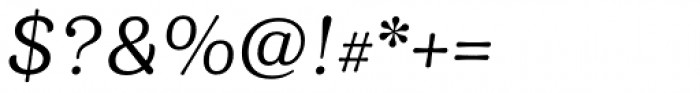 KhaoSans Light Italic Font OTHER CHARS